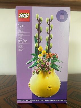 New Lego Flowerpot Retired Limited Edition